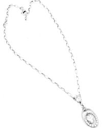 Folli Follie - 3N8S045C Ladies Necklace Sterling - Lyst