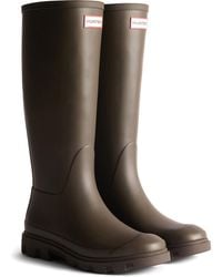 HUNTER - Downpour Tall Boot Rubber Wellington Boots - Lyst