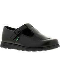 Kickers - Shoes Work School Fragma T Buckle Leather - Lyst