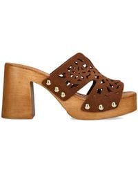 Steve Madden - Suede Sunkissed Mules - Lyst