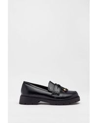 Warehouse - Loafer With Tassle And Trim - Lyst