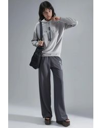 Hiccup - Modal Touch Hooded Sweatshirt & Stripe Detailed Pants Set - Lyst