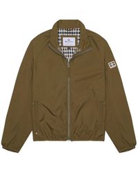 Aquascutum - Active Rlg Windbreaker Army Jacket - Lyst