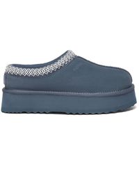 EverAu Australia - Ever Au Wonga Leather Platform Slippers - Lyst