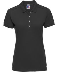 Russell - Ladies Stretch Short Sleeve Polo Shirt - Lyst