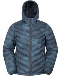 Mountain Warehouse - 'Seasons' Printed Jacket Water Resistant Padded Coat - Lyst