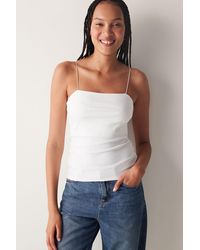 Penti - Fitted Square-Neck Cami Top - Lyst