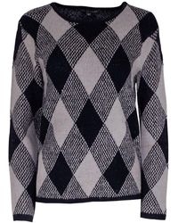 love knitwear - Diamond Knit Jumper - Lyst