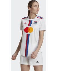 adidas Originals - Olympique Lyonnais 22/23 Home Jersey - Lyst