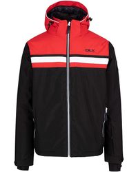 DLX - Vaughn Hooded Ski Jacket With Ribbed Cuff - Lyst