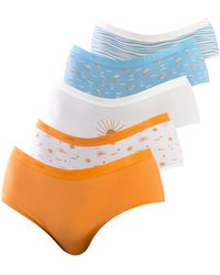 DIM - Pack-5 Katoenen Stretch Comfort Slip Voor Dames D4c17 - Lyst