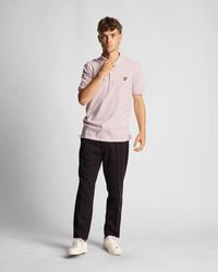 Lyle & Scott - And Plain Polo Shirt Co-Ordinates Print - Lyst