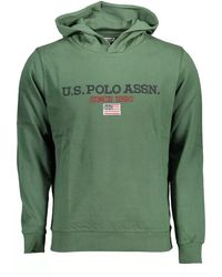 U.S. POLO ASSN. - Fleece Hoodie Groen - Lyst