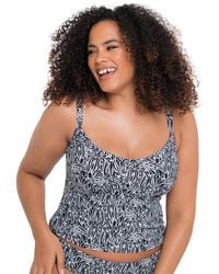 Curvy Kate - Sundown Plunge Tankini Top - Lyst