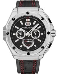 Stuhrling - Apo Chrono X 1018 44Mm Timepiece - Lyst
