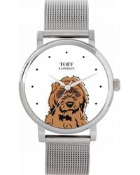 Toff London - Tlws-19697 Ladies Cockapoo Dog Head Watch - Lyst