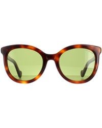 Moncler - Round Dark Havana Ml0119 - Lyst