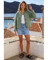 Roman - Cotton Twill Quilted Jacket - Lyst