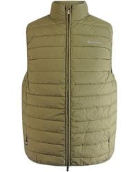 Aquascutum - Rlg Active Vest 100Gr Khaki Gilet - Lyst