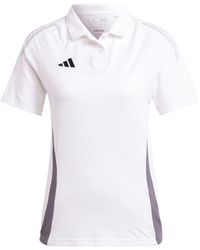 adidas - Tiro24 Collared Neck Short Sleeve Polo Shirt - Lyst