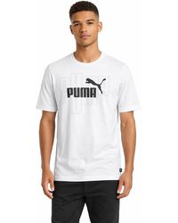 PUMA - Cotton Single Jersey No. 1 Logo T Shirt 677183 - Lyst