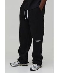 BoohooMAN - Tall Baggy Fit Printed Jogger - Lyst