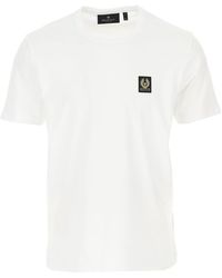 Belstaff - Cotton Logo T-Shirt Cotton Jersey - Lyst