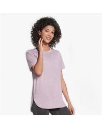 Skechers - W3Ts303/Prlv Go Dri Essential Tunic T-Shirt Orchid Hush - Lyst