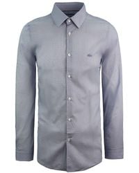 Lacoste - Slim Fit Geweven Overhemd - Lyst