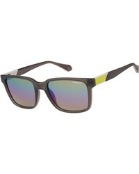 Superdry - Rectangle Dark Oil Slick Mirror Polarized Sds-5039 - Lyst
