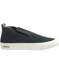 Seavees - Huntington Middle Deep Suede Shoes Leather - Lyst