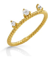 Orphelia - 'Crown' 925 Sterling Ring - Lyst