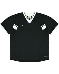 Nike - Dri-Fit Training T-Shirt Short Sleeve V-Neck Gym Top 229326 010 - Lyst