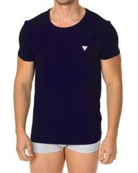 Guess - Short-Sleeved Round Neck T-Shirt U77M08Jr003 - Lyst