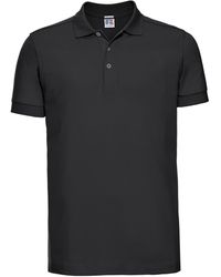 Russell - Stretch Short Sleeve Polo Shirt - Lyst
