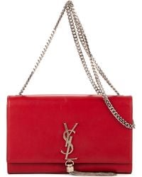 Saint Laurent - Medium Tassel Kate Shoulder Bag - Lyst