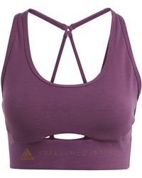 adidas - Asmc Tst Non Wired Medium Impact Sports Bra - Lyst