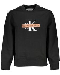 Calvin Klein - Crew Neck Sweatshirt K Monogram Style - Lyst
