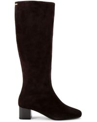 Carvela Kurt Geiger - Suede Cleo Knee Boots - Lyst