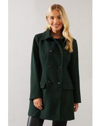 Wallis - Pea Coat Smart Jackets & Coats - Lyst