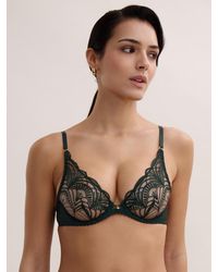 Aubade - Vibes Triangle Plunge Bra - Lyst