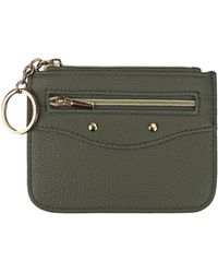 Black Moon - Ladies Faux Leather Card Holder Slim Wallet Multiple Slots Compact Design - Lyst