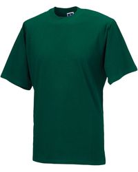 Russell - Organic Short-Sleeved T-Shirt (Bottle) Cotton - Lyst