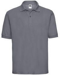 Russell - Polycotton Pique Polo Shirt (Convoy) - Lyst