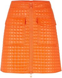 HUGO - Radoje-1 Gewatteerde Minirok (rood) - Lyst