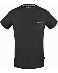 Aquascutum - Check Pocket Trim T-Shirt Cotton - Lyst