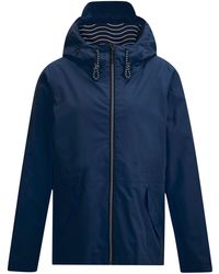Regatta - Bayletta Grid Distress Waterdichte Jas (Marineblauw) - Lyst