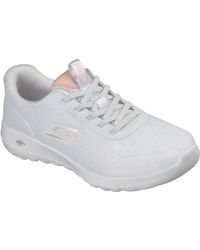 Skechers - Go Walk Joy Rina Textile /Coral Trainers - Lyst