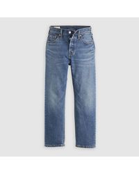 Levi's - Levi's 501 Crop Lightweight Energy Re - Lyst