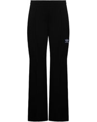 adidas - Logo Flared Pants - Lyst